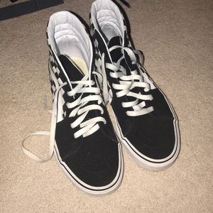 Checkered Hi Top Vans
